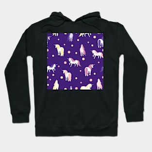 Unicorns and Flowers Hoodie